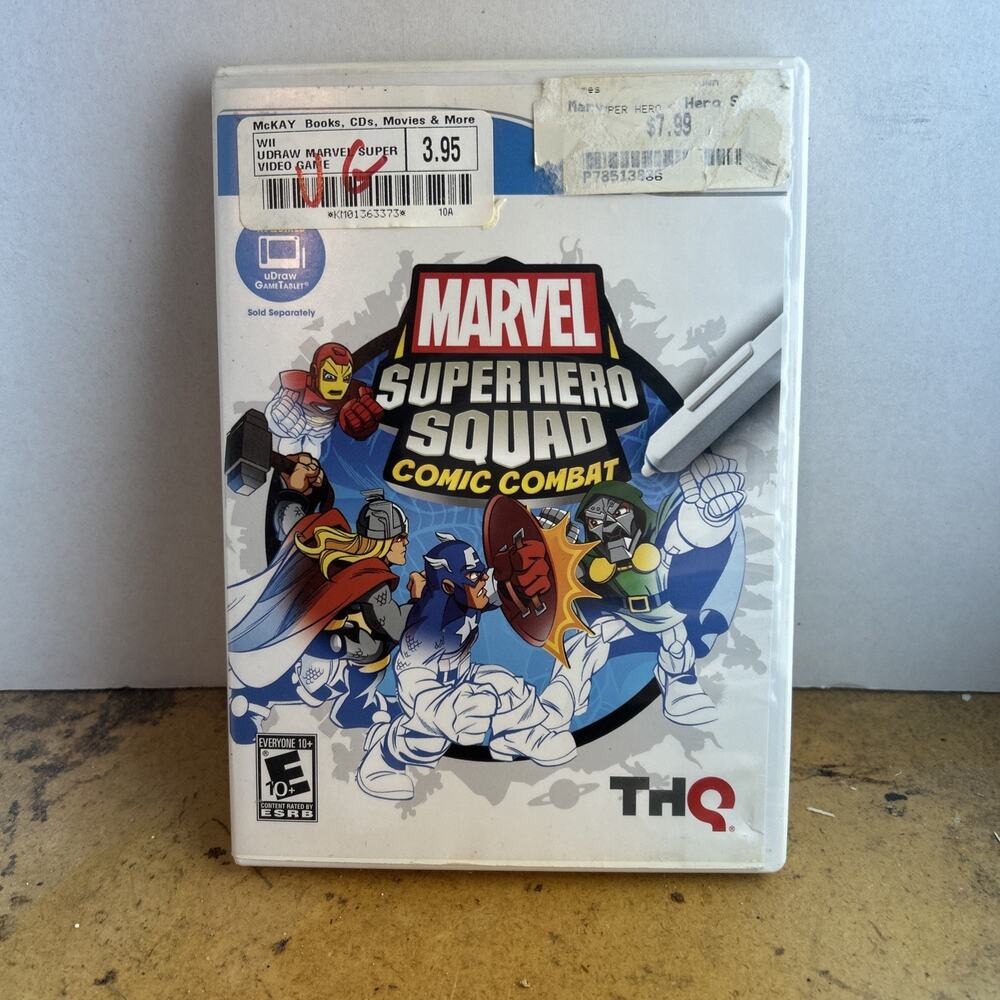 Udraw Marvel Super Hero Squad: Comic Combat - Nintendo Wii